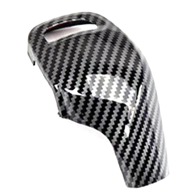 

Carbon Fiber Car Central Control Gear Shift Head Knob Decorative Cover Trim Sticker Accessories for MG 6 MG6 2020 2021