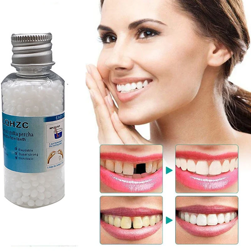 Falseteeth твердый клей фотоклей для зубов стоматологические зубы временные виниры и