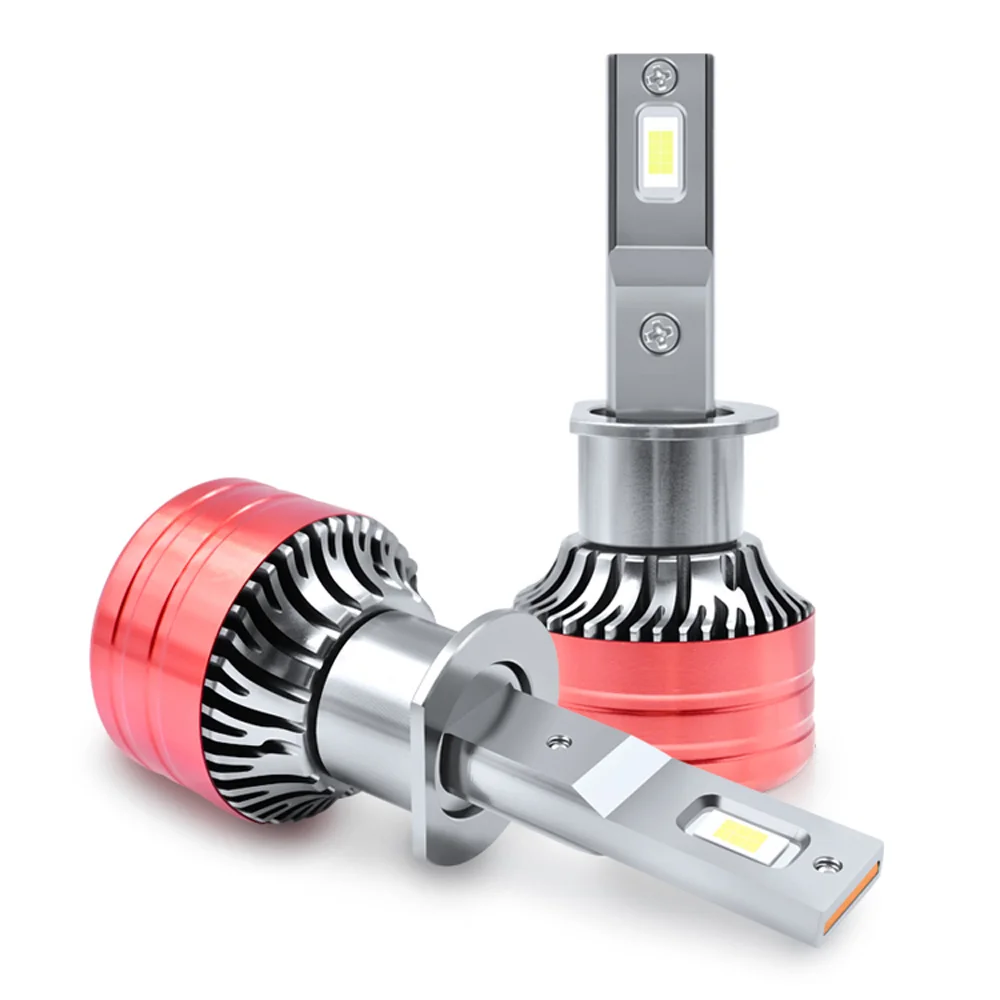 

2Pcs F5 Red H1 H3 H4 H7 H8 H11 HB3 9005 HB4 9006 Led Canbus Headlights Mini 120W 30000LM Car Light Bulbs Automobiles Auto Lamp