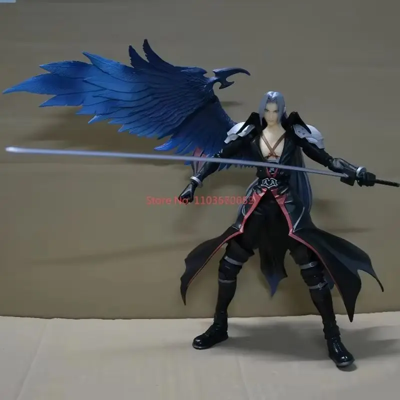 Фото В наличии Bring Art BA Final Fantasy 7. Sephiroth Kingdom Heart, японское издание, специальное издание, экшн-модель Sephiroth, игрушки №5