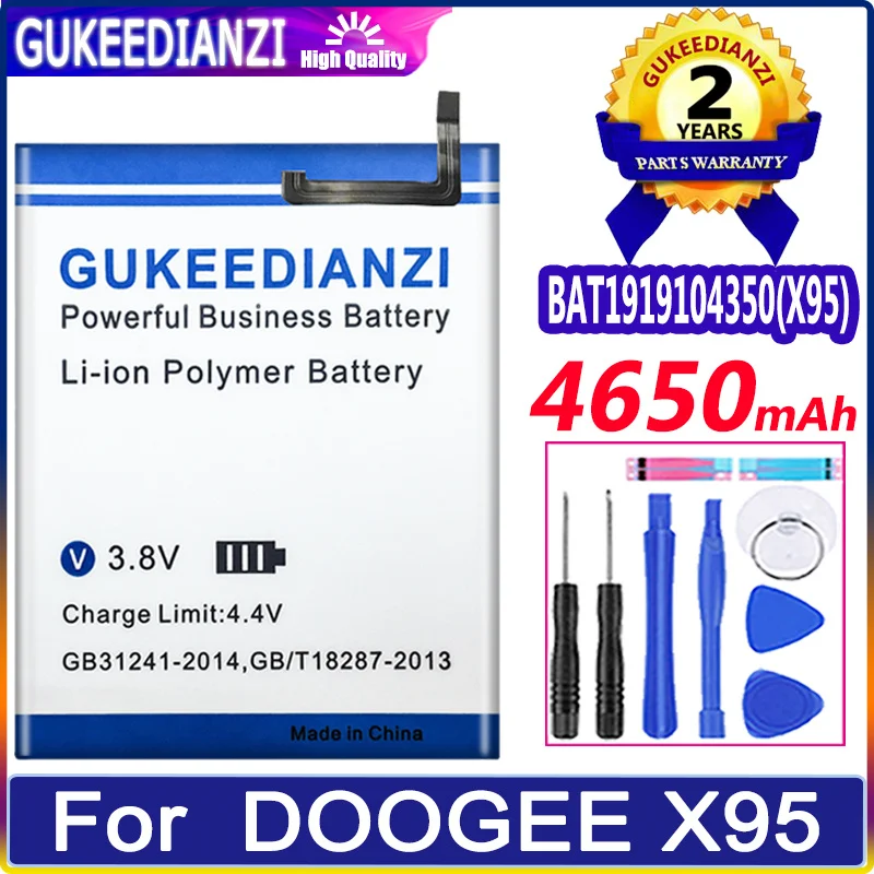 

Запасной аккумулятор Для DOOGEE X 95, 4650 мАч, BAT1919104350