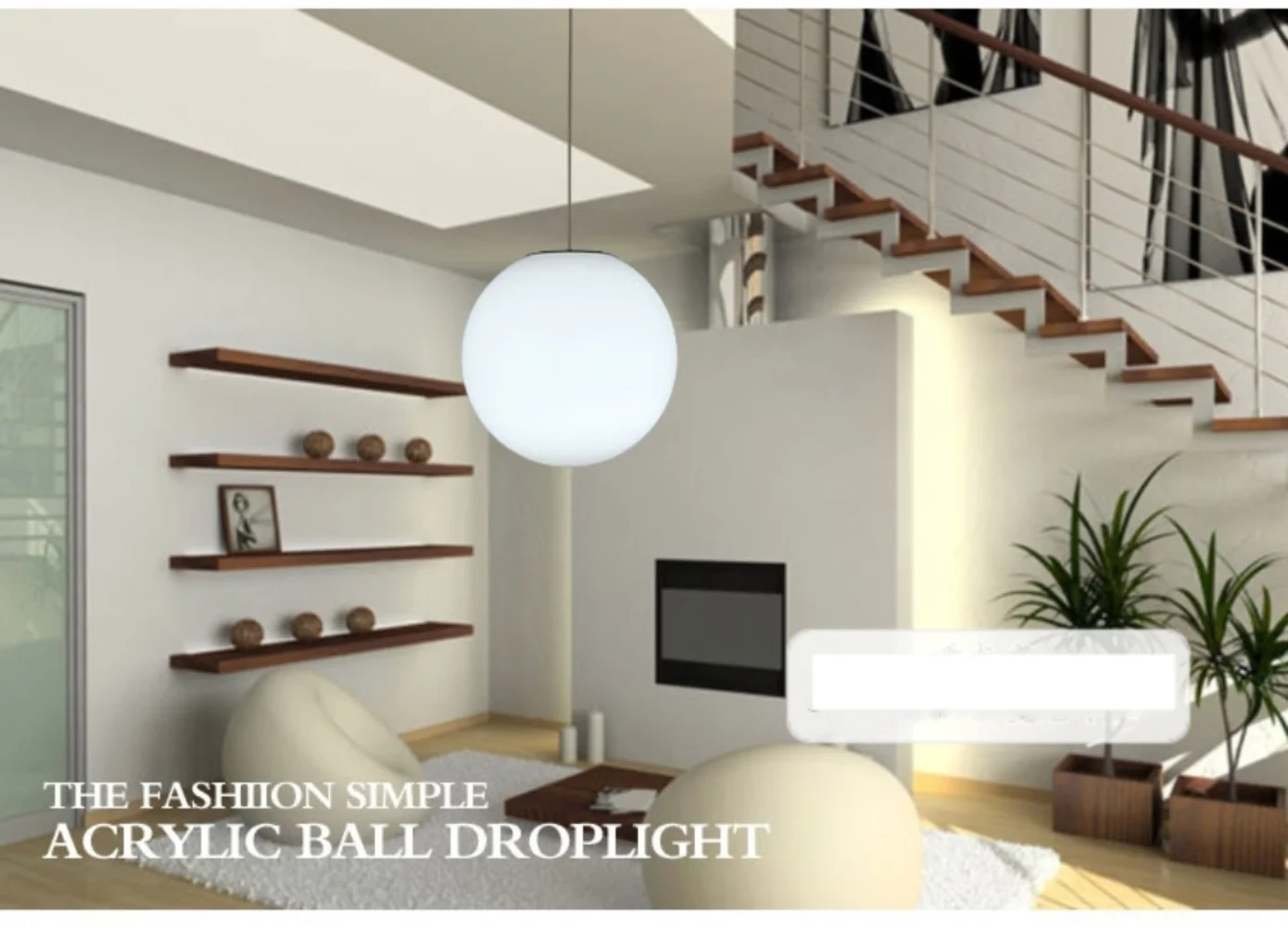 

LED pendant lamp Modern Creative Milky White Glass Ball Hanging Lobby Bar Living Room Kitchen Dining Room Luminaire Light