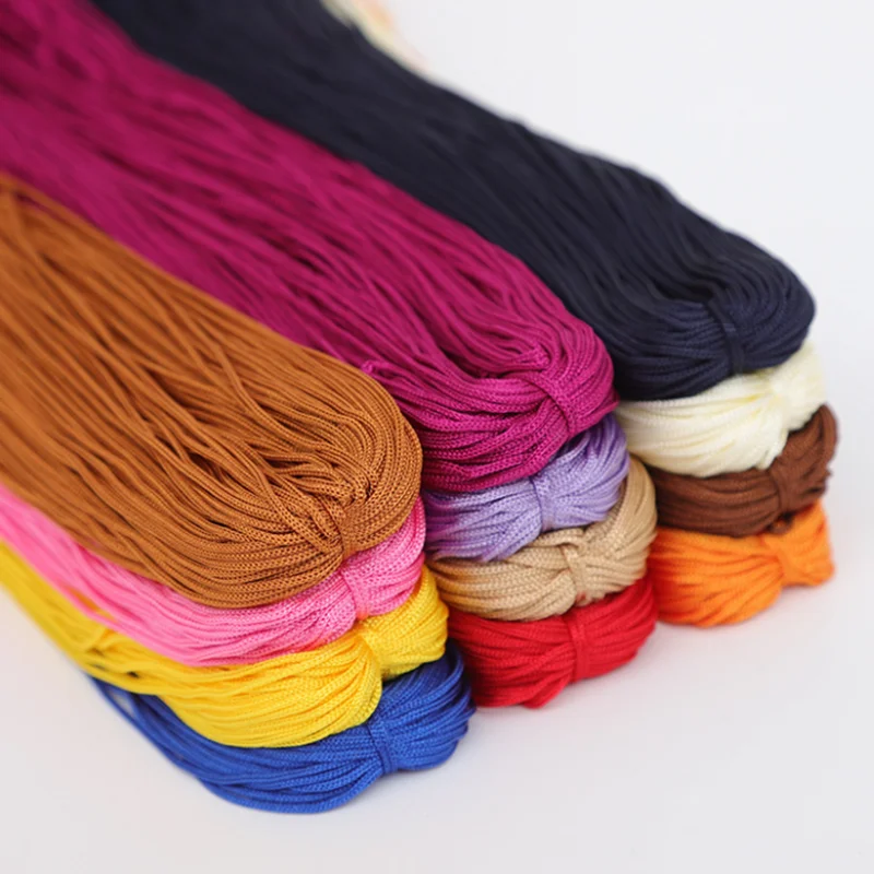 

1pc Hollow Ice Silk Hook Thread Yarn Trapillo Para Tejer Crochet Diy Raffia Yarn Lace Thread Alison Mae Laine Macrame Cord 1mm