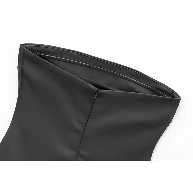 YENKYE атласное бальное платье со стразами для женщин элегантное вечернее