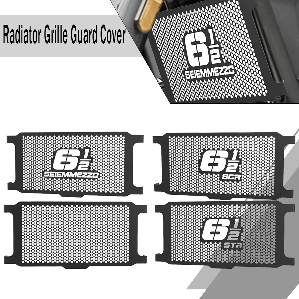 Защитная решетка радиатора для мотоциклов Morini 6 1/2 дюймов seiemmidi STR/SCR 2022 2023 2024 2025