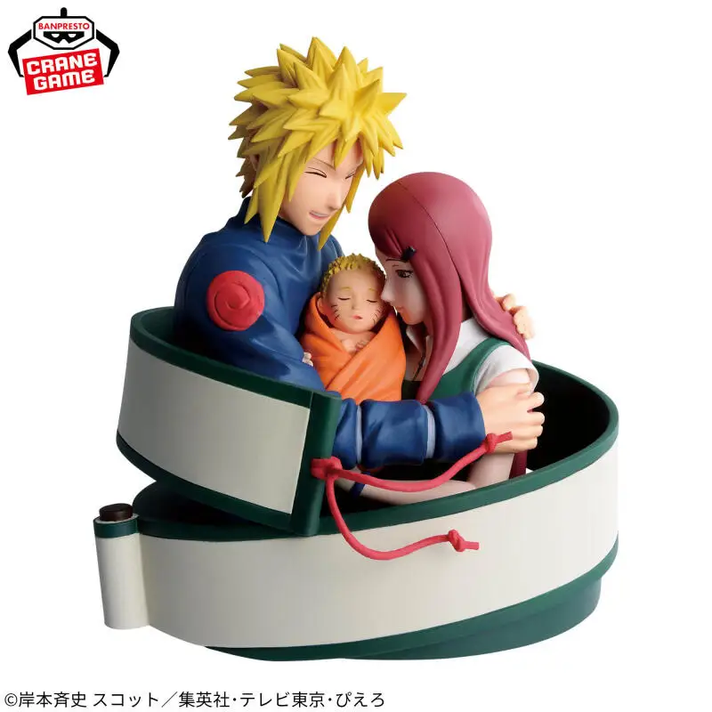 Фото Фигурки Bandai Banpresto Naruto Shippuden: Серия 72 — Намиказе Минато, Узумаки Кушина, Узумаки Наруто. Аниме-фигурки, модель, игрушка. №3
