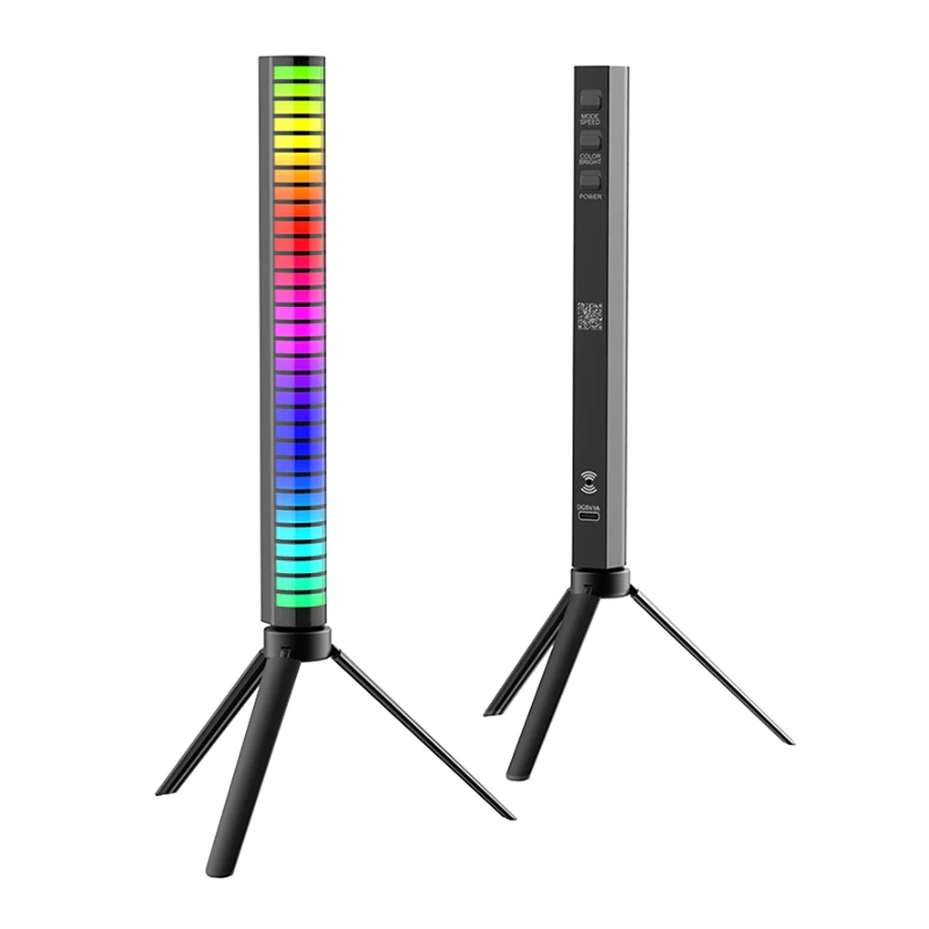 

Музыкальный ритм пикап свет RGB Звуковое управление фестивавечерние сценический Бар Диско украшение автомобиля игра атмосферная лампа
