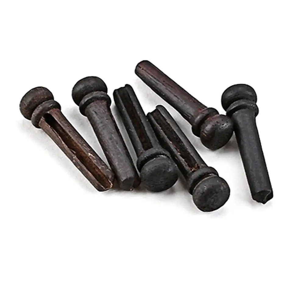 

6 шт., мостовые штифты для акустической гитары