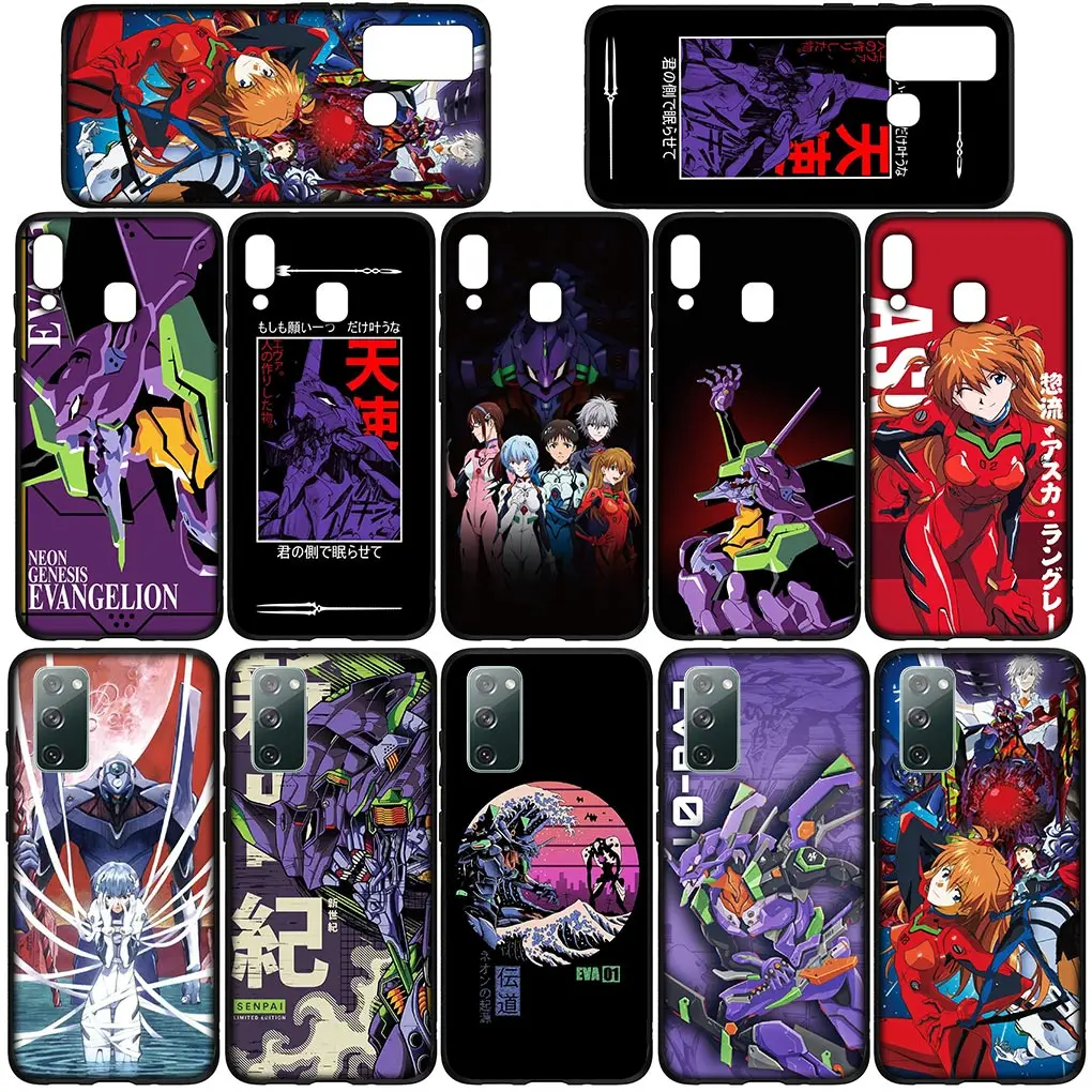 N-Neons g-Genesis E-Evangelions EVA 01 Phone Cover for Xiaomi Redmi Note 12 11 10 9 Pro 9S 10S 11S 9A 9C NFC 9T 10A 10C 12C Case