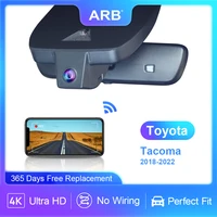 car dash camera for toyota tacoma 2022 2021 2020 2019 2018arb camera 4k for carfront and rear wirelessoem look