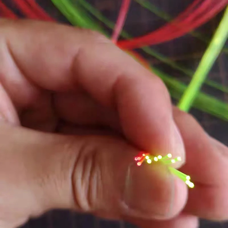 Krytac 4-дюймовый высоковидимый красный/оранжевый/зеленый OD 0 5 мм-3 мм