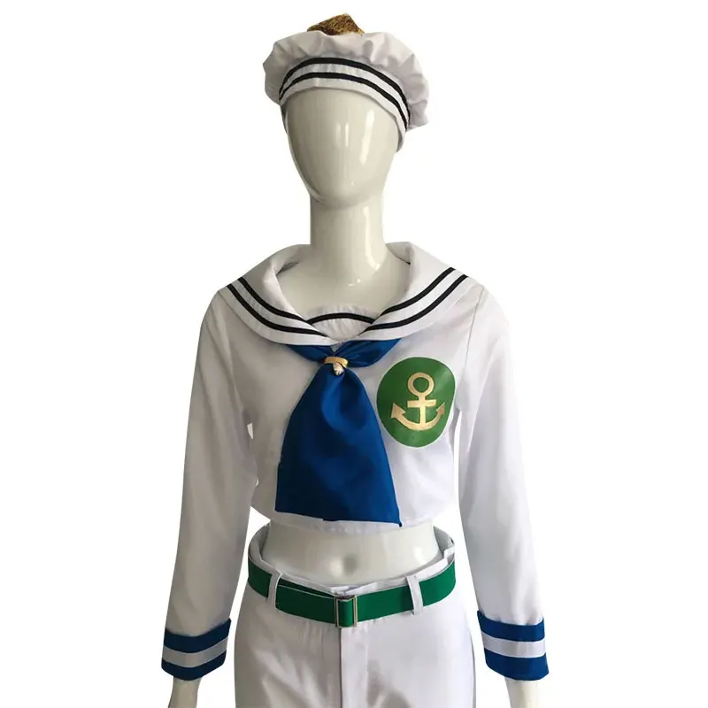 JoJoLion Higashikata Josuke Косплей Костюм Аниме Одежда Полный наряд