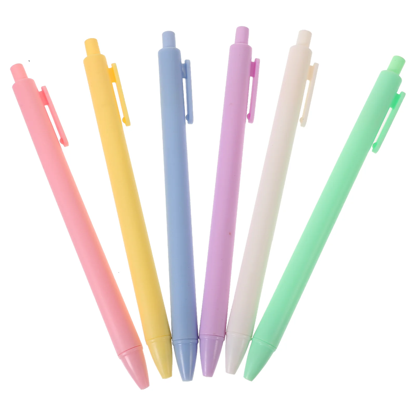 

6pcs Writing Gel Pen Students Press Multi-use Work Gel Pen Office School Supplies