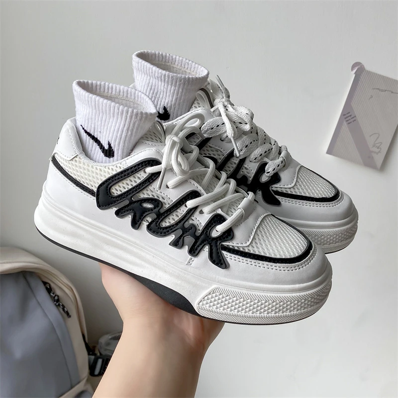 

Кеды женские кожаные на платформе, кроссовки на вулканизированной подошве, Брендовые спортивные, белые, черные, зеленые, 2023