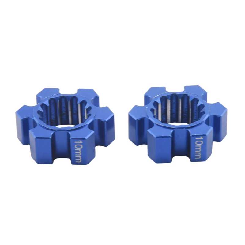 

Для 2 шт., ступицы колеса из сплава, шестигранная Толщина 10 мм, 7756 7756X 7756R 7756G для радиоуправляемого гусеничного автомобиля, 1/5 запчастей, Traxxas ...