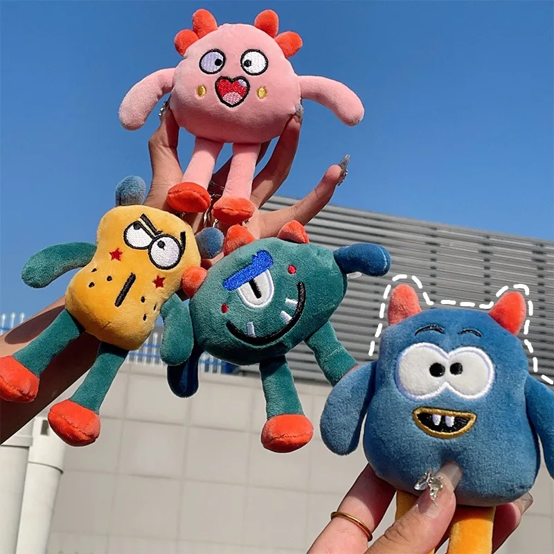 Мягкие игрушки плюшевые креативные мультяшные забавные большие глаза монстра