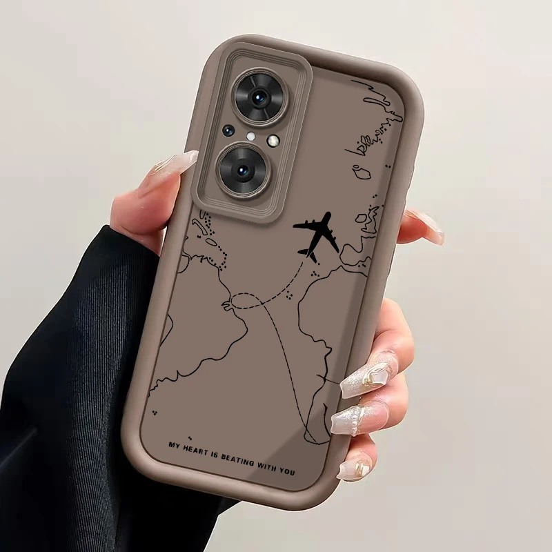 N uzun 9SE Крошечный самолет Новый чехол для телефона Sky Eye Huawei Nova 9 9Pro 10Lite 7i Y70Plus Y70 Y91 Y90