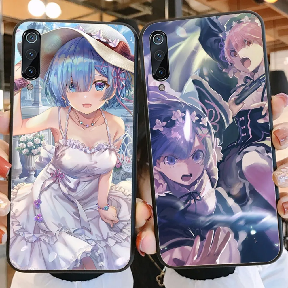 Фото Чехол для телефона с японским аниме Re Z-zeroES для Xiaomi Mi 5X 8 9 10 11 12 Lite Pro 10T PocoX3pro PocoM3 Note 10 Pro Lite №2
