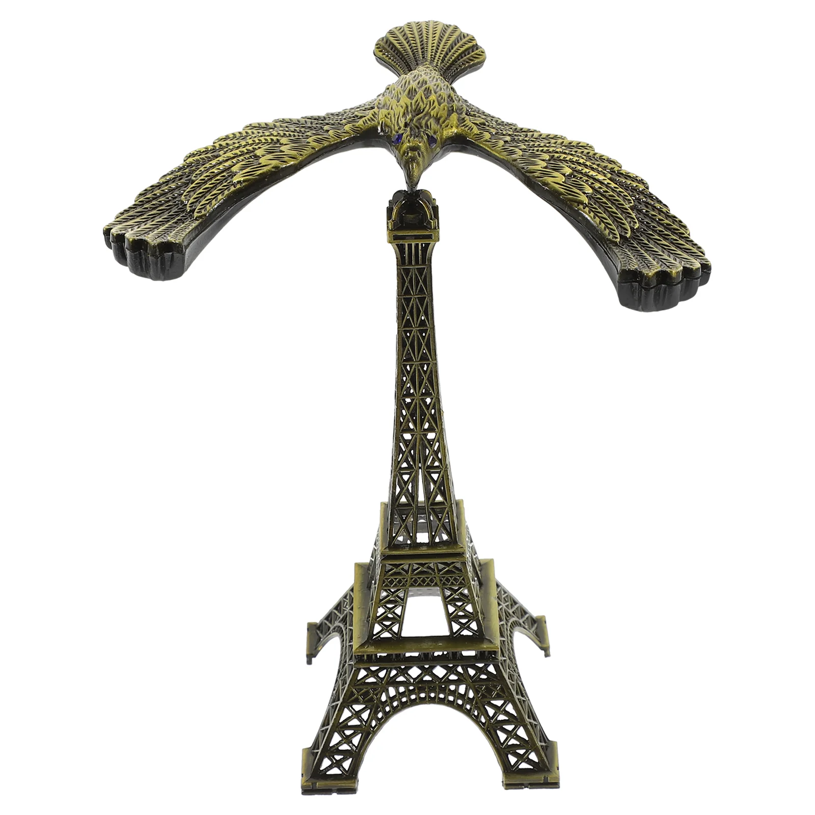 

Classic Balance Eagle And Eiffel Tower Ornament Alloy Balance Eagle Decoration Cabinet Ornament