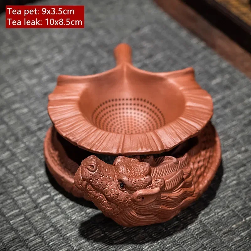 

Фигурки для чаепития из пурпурной глины JINGDE TEA SET