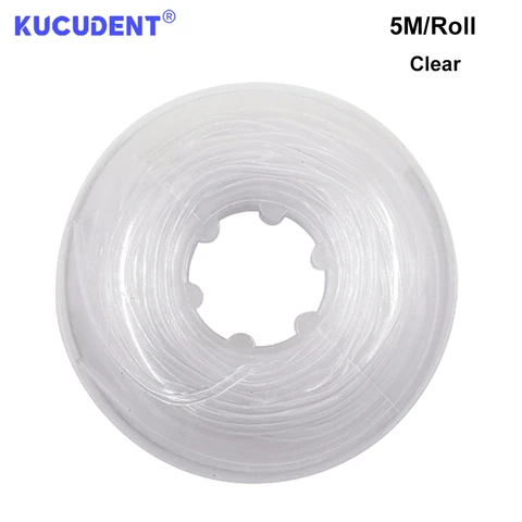 5 м/рулон, ортодонтическая эластичная трубка с рукавом, стоматологическая дуга, пластиковая защитная трубка, стоматологическая канюля I.D 0,03 дюйма, стоматологические инструменты