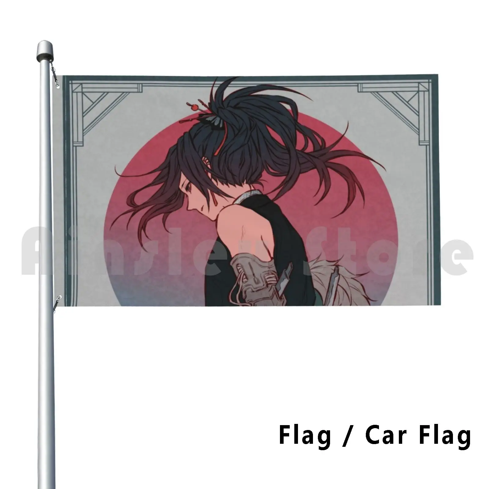 

Dororo-10 Flag Car Flag Funny Anime Dororo Hyakkimaru