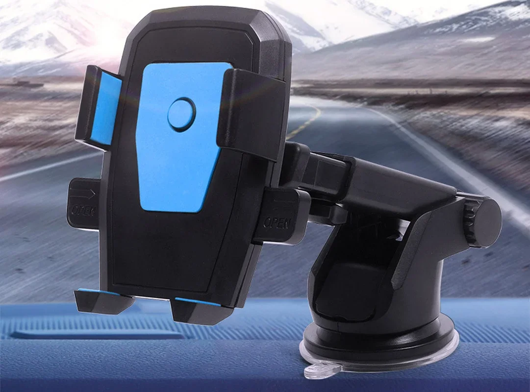 Автомобильный держатель для телефона на присоске подставка с креплением