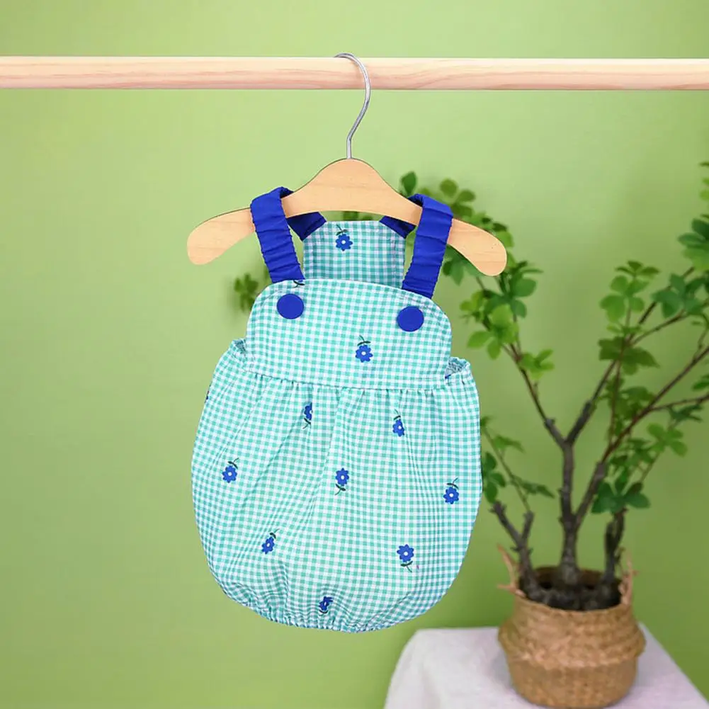 

Beautiful Pet Shoulder Dress Skin-touch Comfortable Dog Apparel Summer Dress Good Elasticity Dog Dress Outdoor Wear