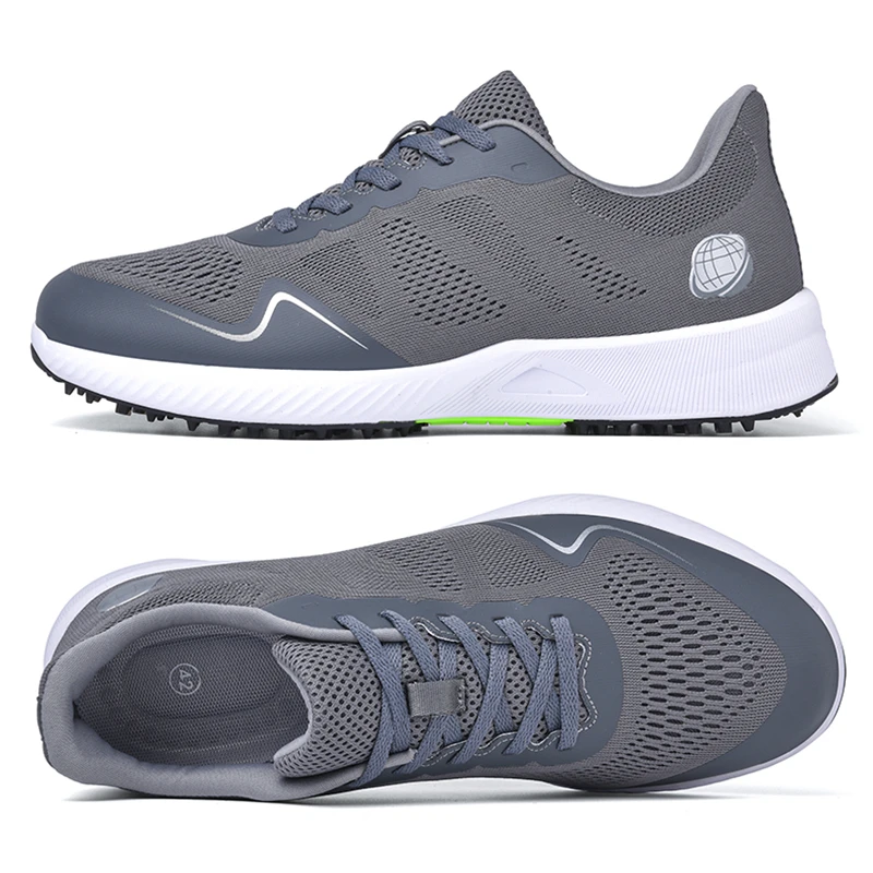 Professional Men Golf Shoes Breathable Golfer Footwear Outdoor Golfing Sport Sneakers Male Athletic Training Golf Shoes 36-47