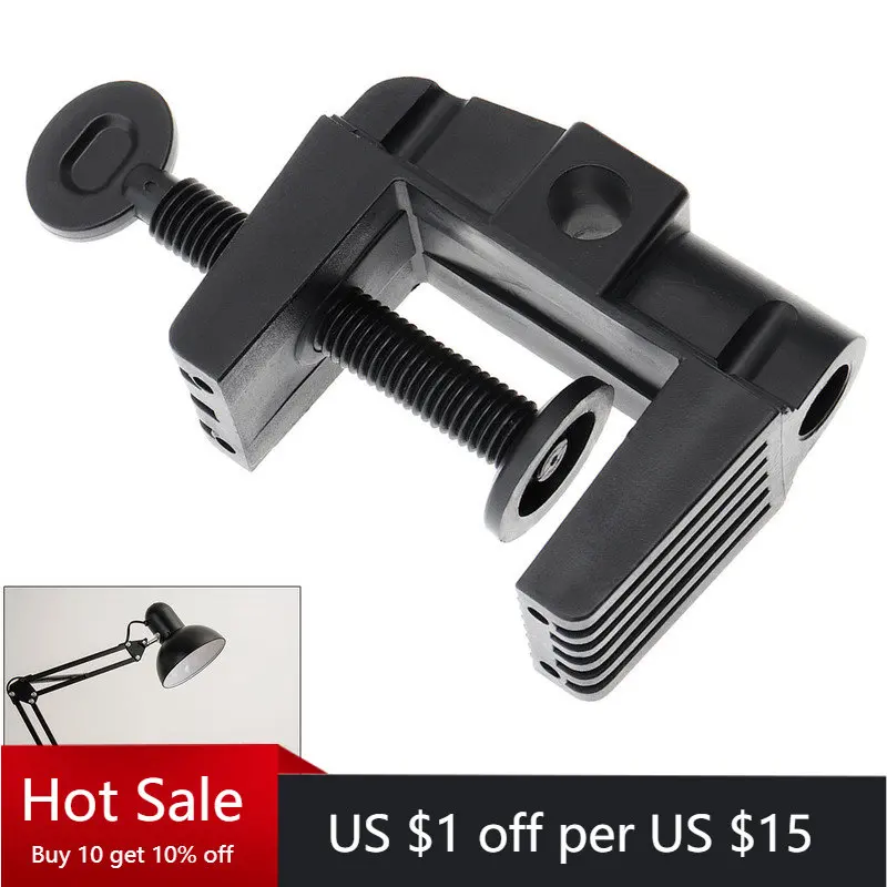 

Универсальный зажим для микрофона, пластиковый держатель для микрофона, нескользящий, с фиксированным зажимом, аксессуары для подсветильник светильник «сделай сам»