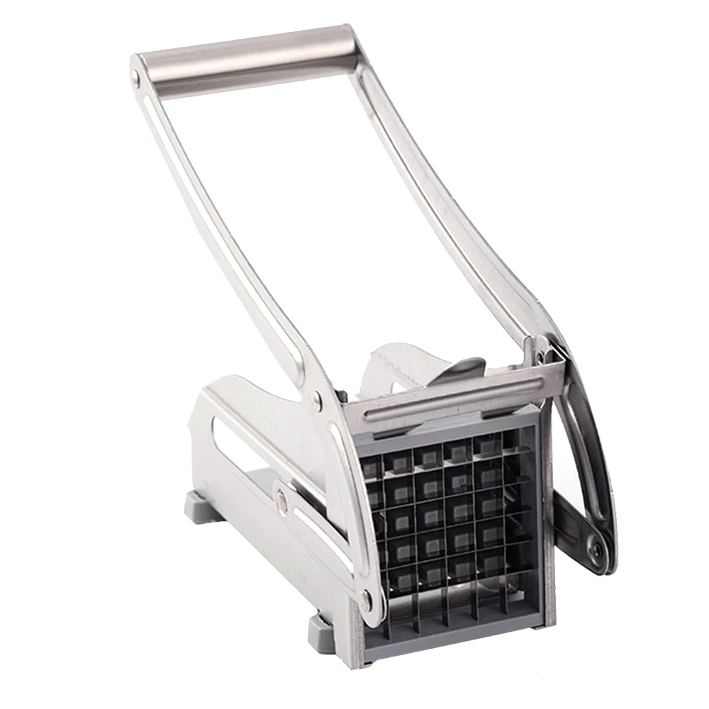 

Картофелерезка из нержавеющей стали, картофелерезка, картофель фри, ручная машина для резки овощей для кухни, гаджеты, товары для дома