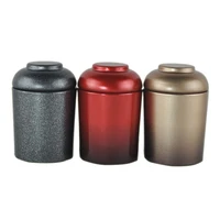 portable tea cans thick iron herb stash sealed cans smell proof container spice storage organizer box kitchen gadgets