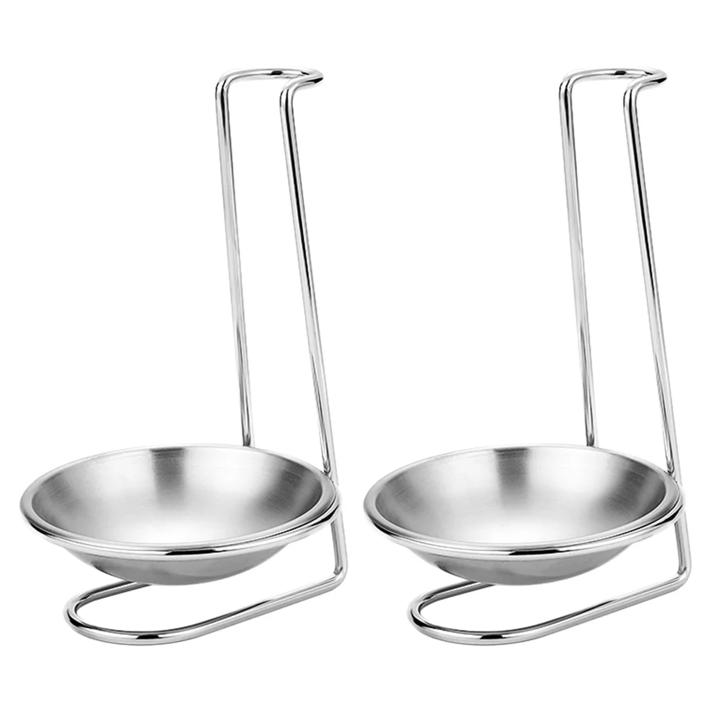 

Spoon Rest Utensil Vertical Kitchen Stable Shelf Holders Filter Slottedorganizer Stands Cooking Silverware Holder Utensils Steel