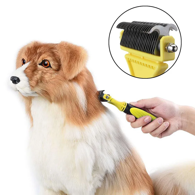 

Combs Dog Hair Remover Cat Hair Brush Grooming Tools Detachable Clipper Attachment Pet Trimmer Combs for Cat Pet Supply