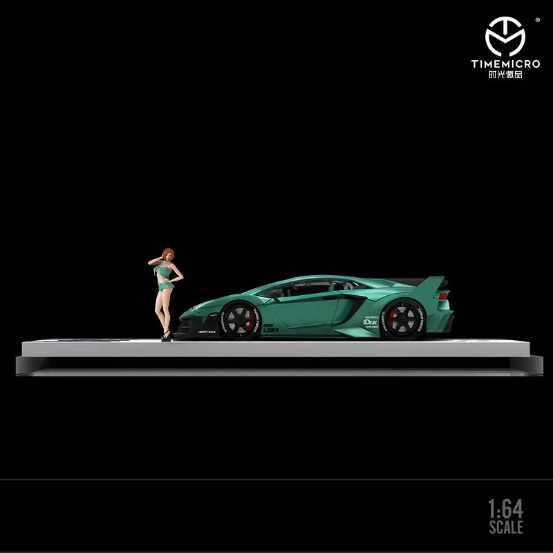 Модель автомобиля из сплава TIME MICRO 1:64 LP700 GTEVO LBWK для коллекции и демонстрации