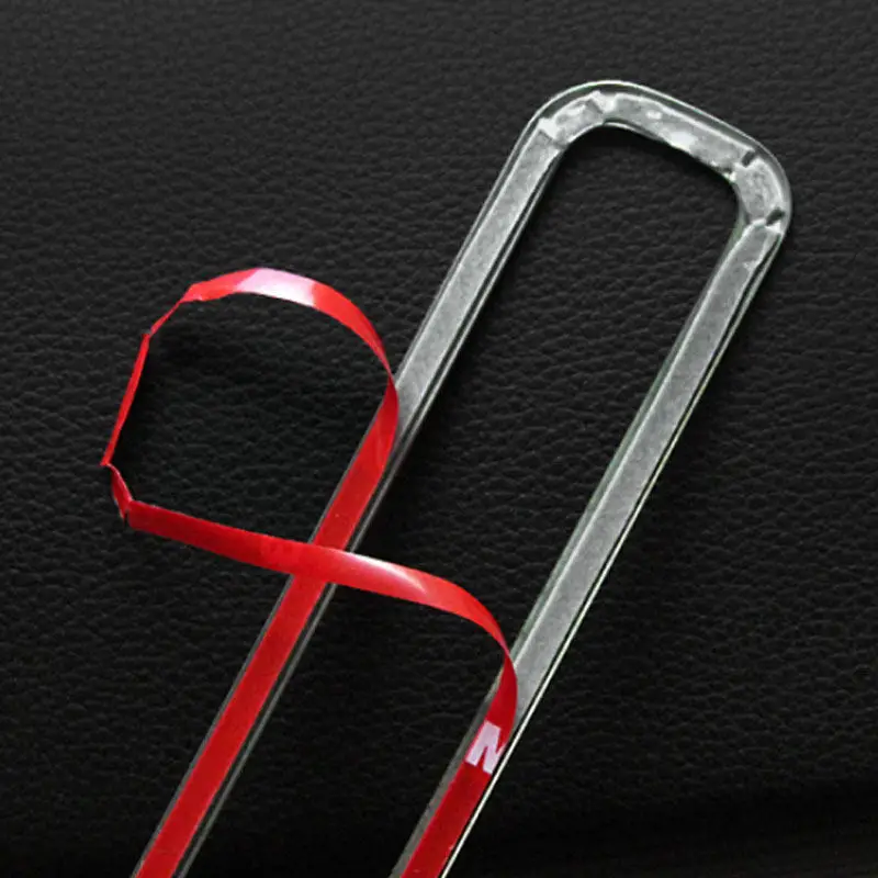 Нержавеющая сталь Стайлинг автомобиля внутренняя навигационная рамка накладка