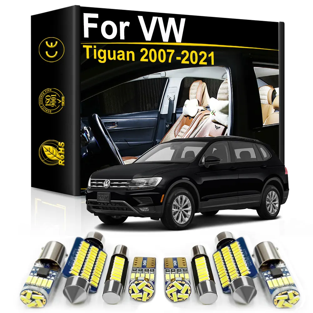 Для Volkswagen VW Tiguan 5N MK2 MK1 Allspace 2008 2010 2013 2015 2017 2019 2020 аксессуары для салона автомобиля