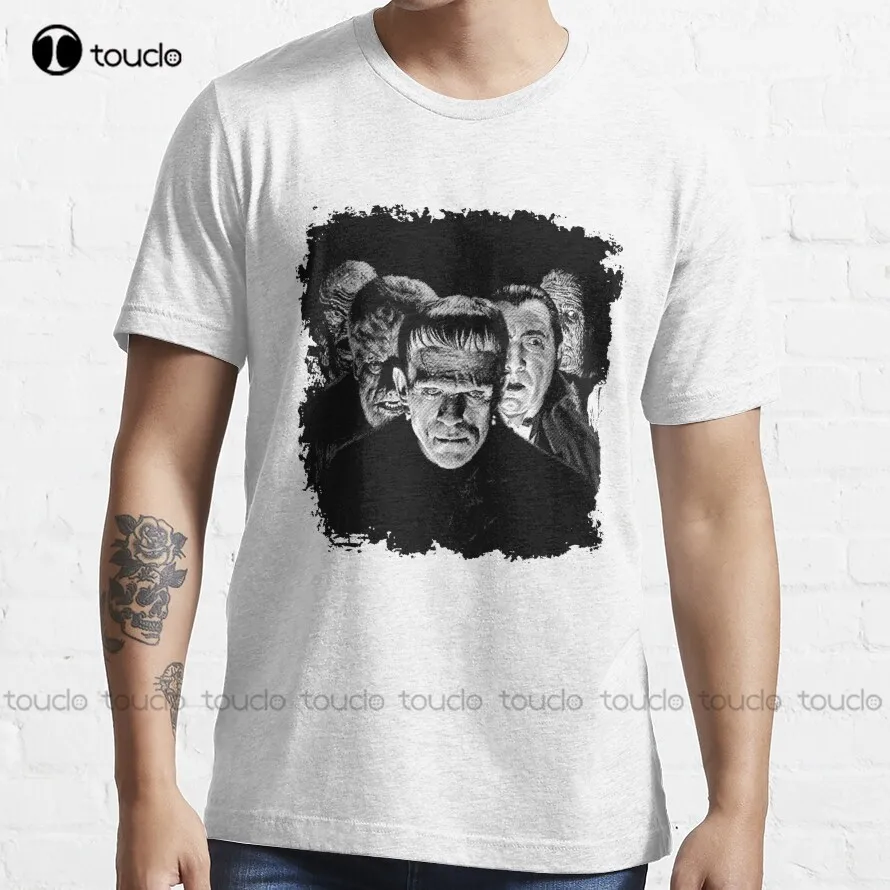 

Classic Monsters Black & White POP! T-Shirt cheap tshirts Custom aldult Teen unisex digital printing xs-5xl All seasons cotton