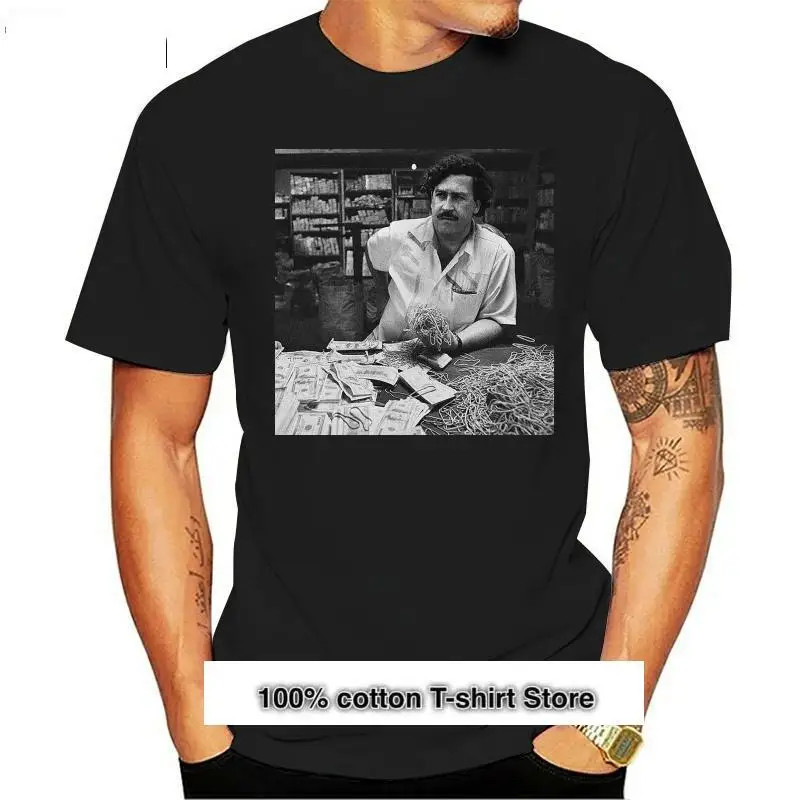 

Camiseta de Pablo Escobar para hombres, camisa de moda de alta calidad, Hipster, personalizada, nueva, 2019