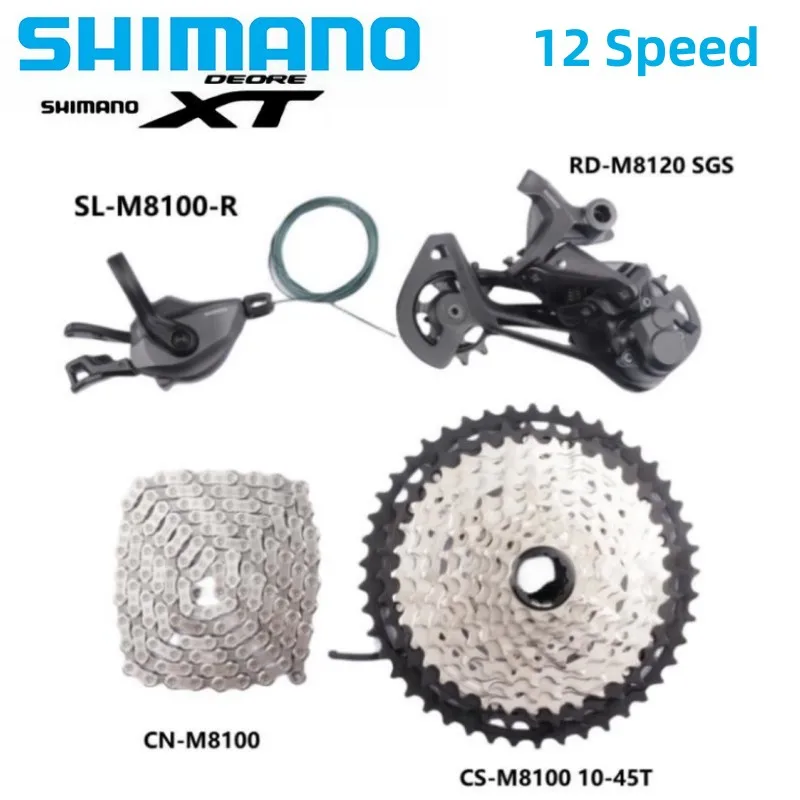 Poulie Shimano XT RD-M8100 M820 - Kit De Remplacement - Pour Dérailleur Arrière - Noir
