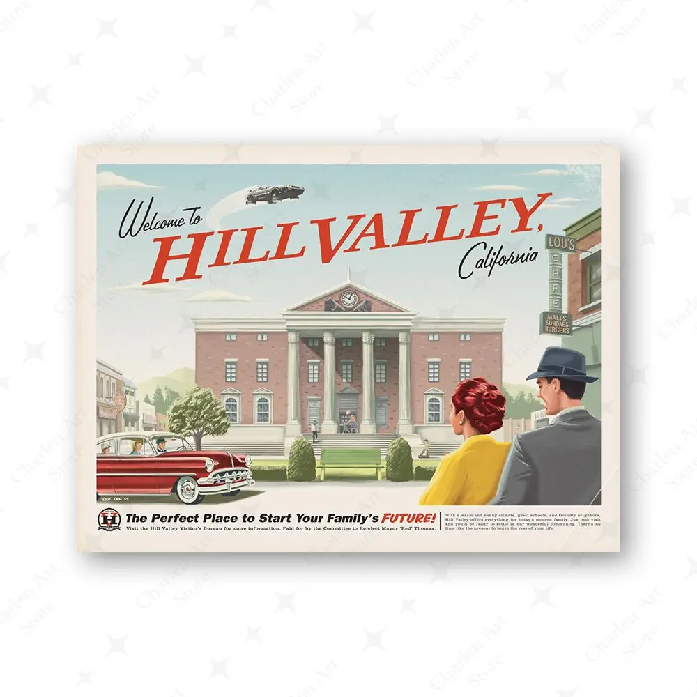 

Настенная картина "Назад в будущее"