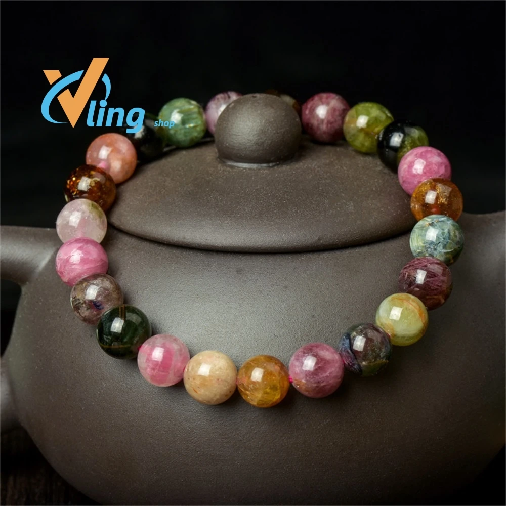 

Natural StoneTourmaline Bracelet 2022 Best Selling Products Couple Bracelet Personalized Trendy Jewelry Holiday Gifts Glamour