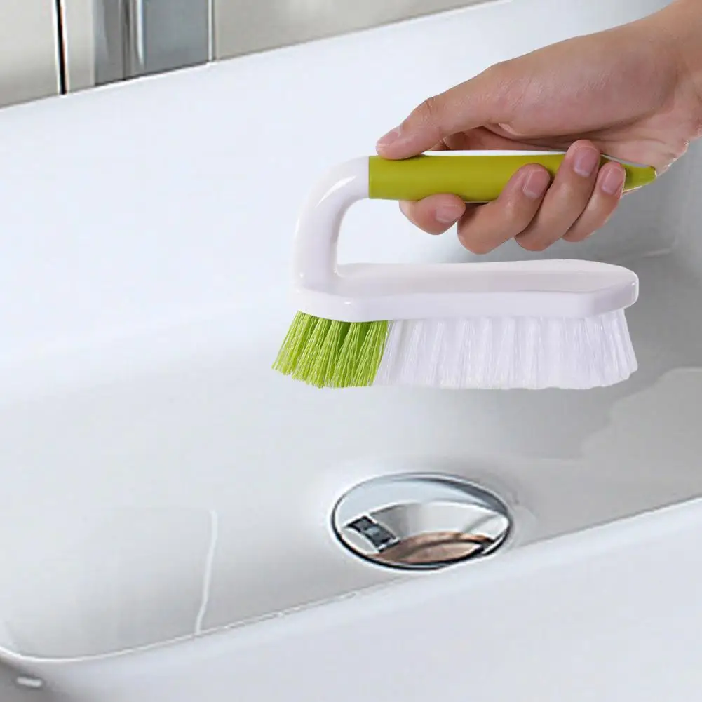 

Scrub Brush Strong Burr-free Ergonomic Laundry Sink Bathtub Floor Scrubber Home Supplies Kitchen Sink Brush Laundry Brush