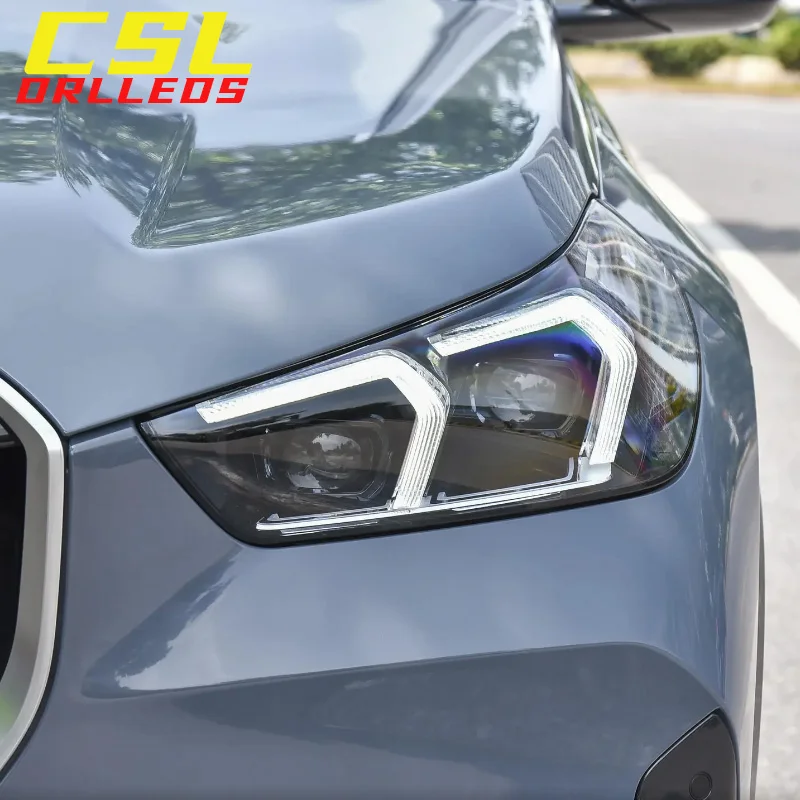 Для BMW X1 U11 X2 U12 CSL желтый DRL светодиод красный янтарный дневные ходовые огни