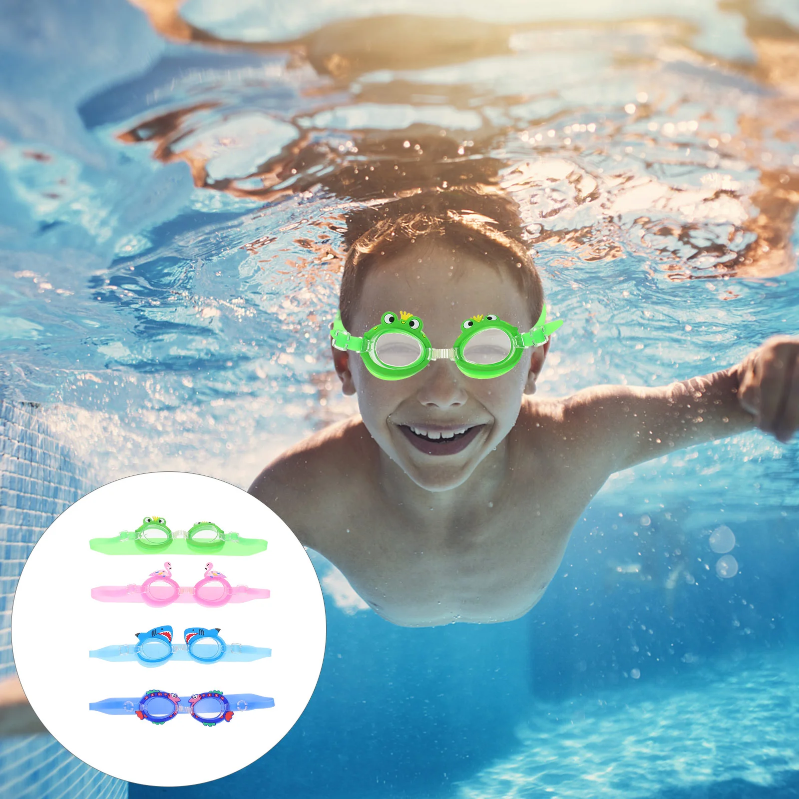 

Goggles Kids Swim Swimming Poolanti Fog Water Girls Boys Girl Glasses Safety 8 Kid Uv Toddler Children Eyewearboy 14 12 7