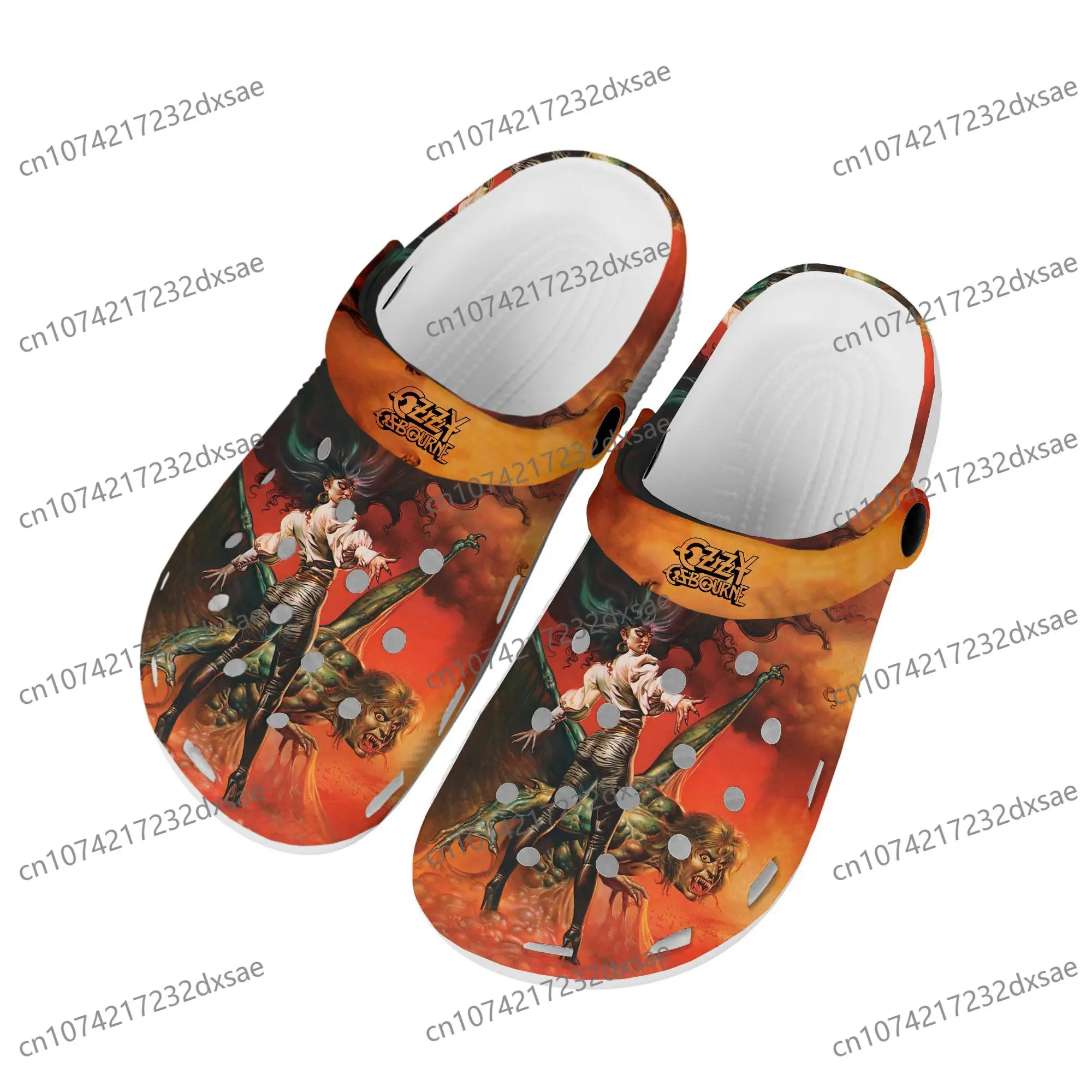 

Ozzy Metal Rock Singer Osbourne Home Clogs Custom Water Shoes Men Womens Teenager Garden Clog Breathable Beach Hole Slippers