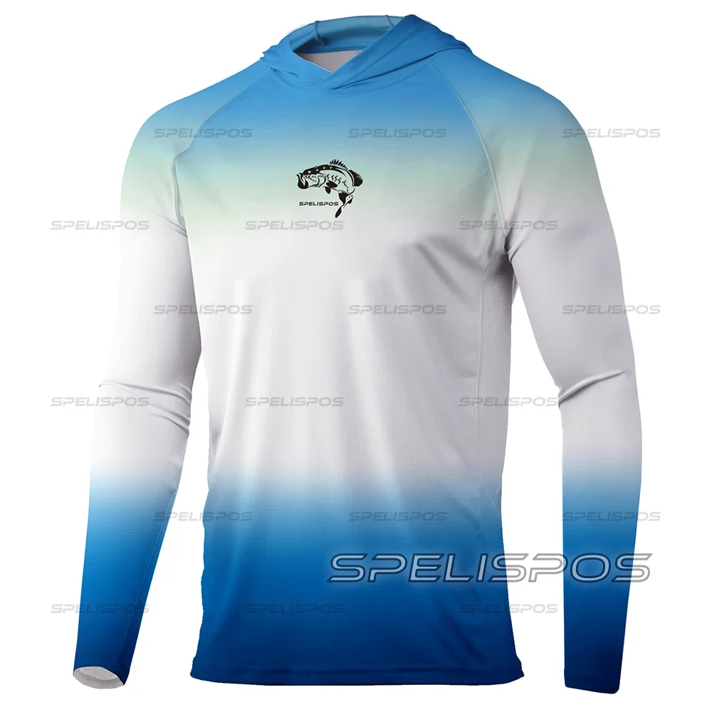 Рубашки для рыбалки UPF 50+ Футболка бега Пляжное снаряжение Толстовки Летние