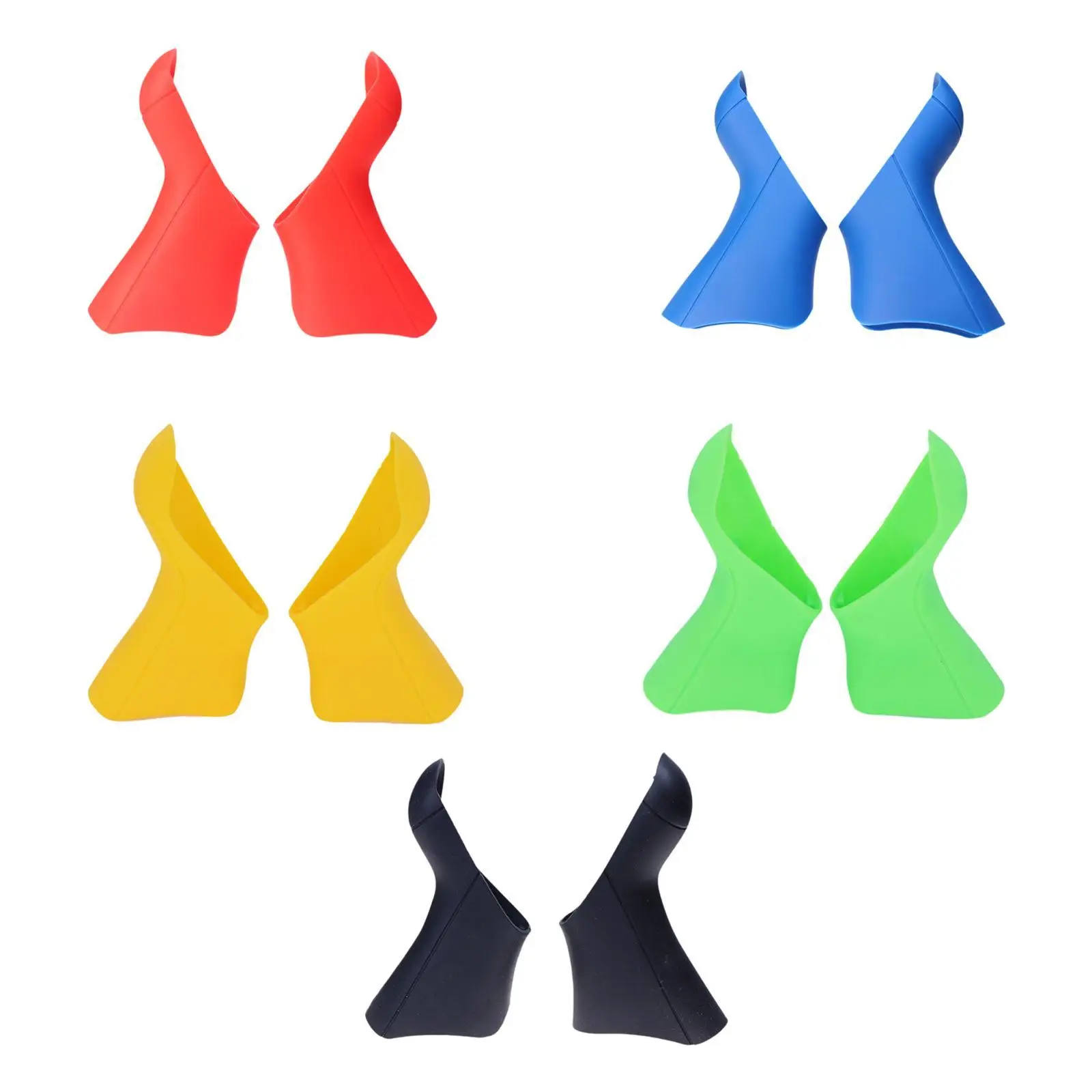 2 шт. силиконовые чехлы на ручки велосипеда тормозные рычаги