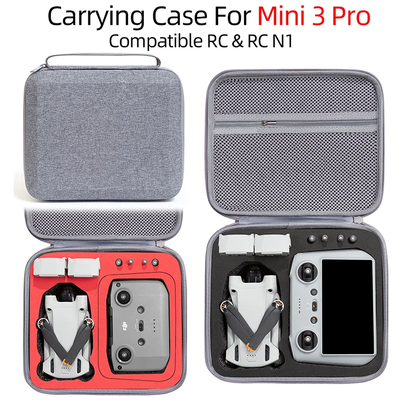 

New 2022 For DJI mini 3 pro gray original storage bag carrying case travel waterproof shockproof for DJI Mini 3 pro mini drone