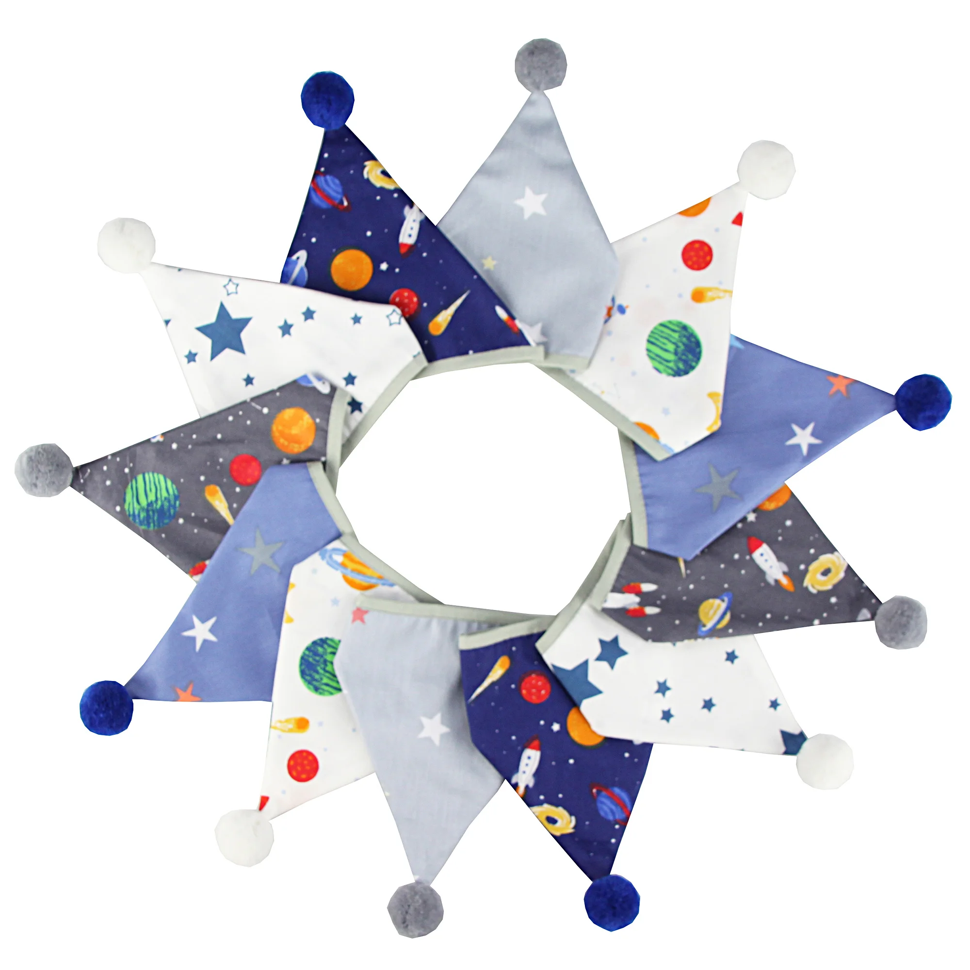 

3,2 м винтажная тканевая овсянка с цветочным принтом, 12 вымпелов, флаги с шариками, декор для свадебной вечеринки, баннер, домашний детский душ, карнавальная гирлянда